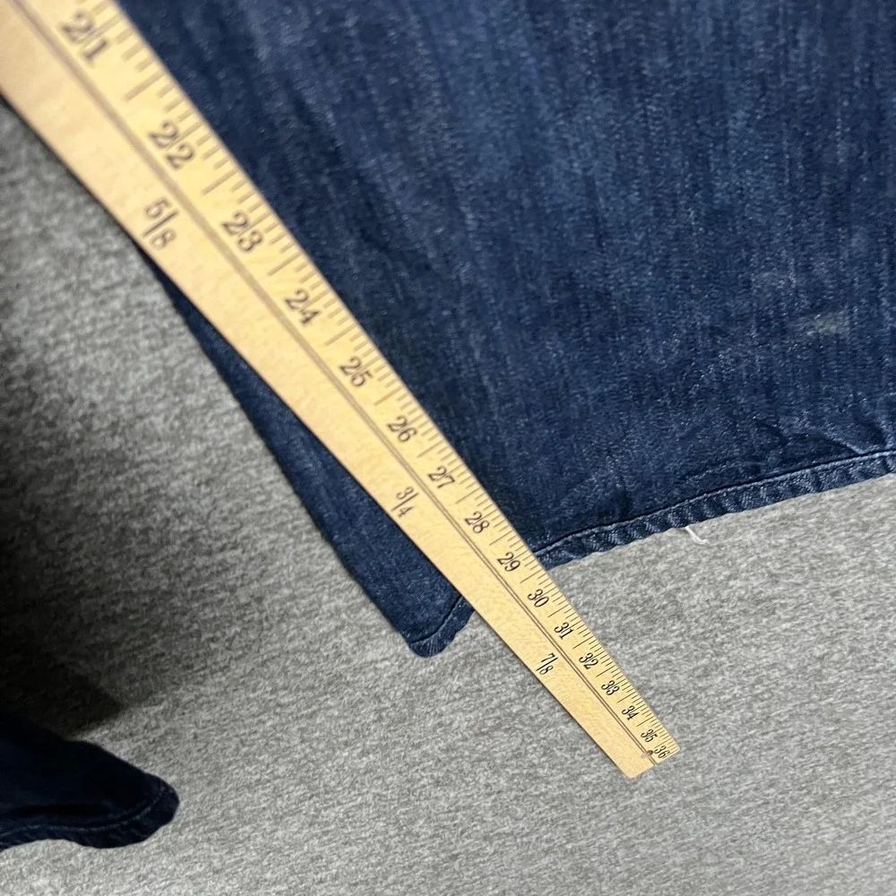 7 For All Mankind Austyn Jeans Mens 36 Blue Dark Wash Straight Leg Relaxed Denim